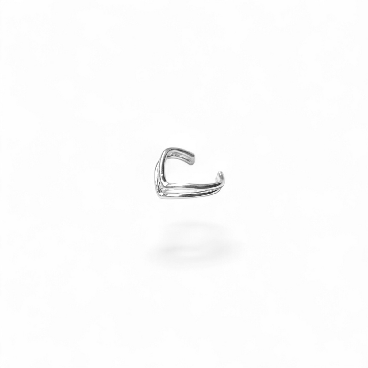 Sterling silver Chevron Ear Cuff