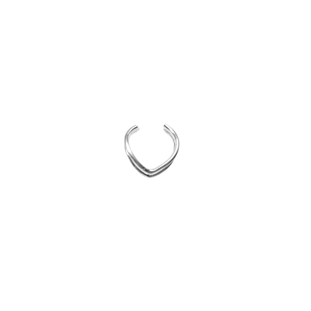 Sterling silver Chevron Ear Cuff