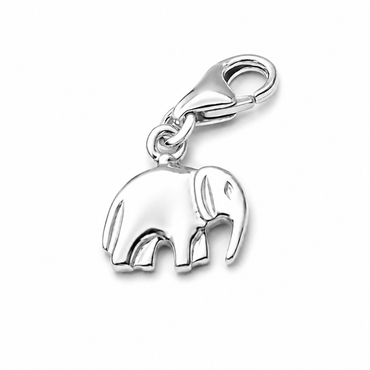Sterling Silver Elephant Charm