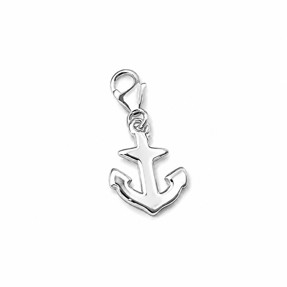 Sterling Silver Flat Anchor Charm