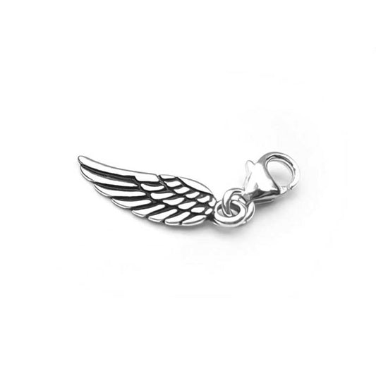 Sterling Silver Angel Wing Charm