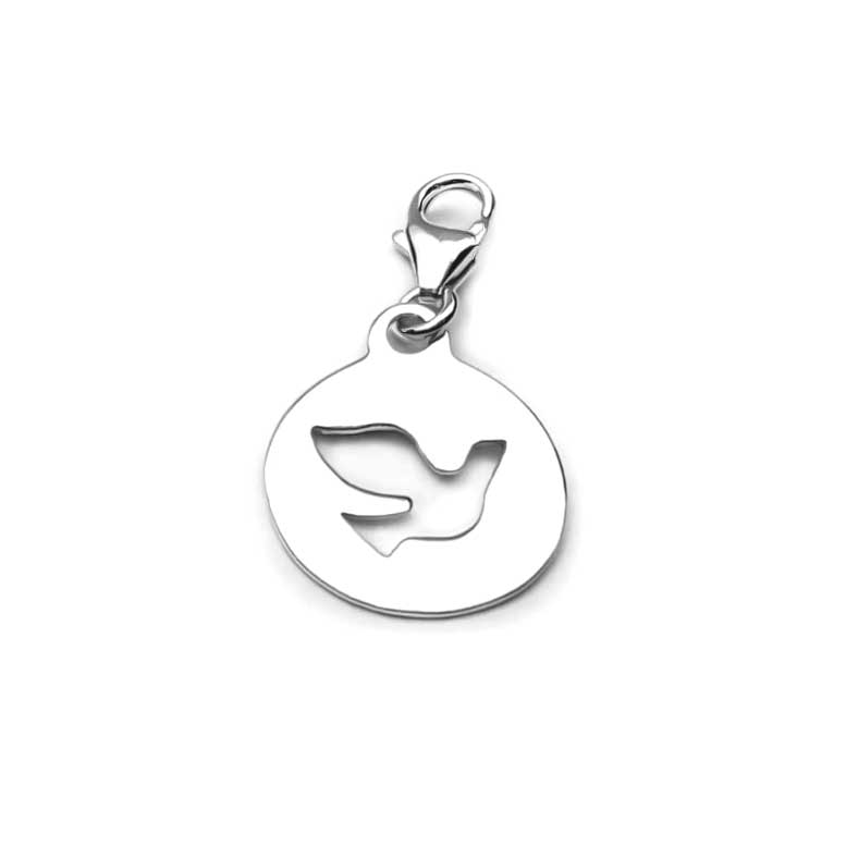 Sterling Silver Dove Charm
