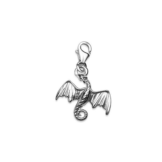 Sterling Silver Dragon Charm