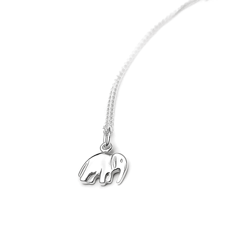 Sterling Silver Elephant Pendant