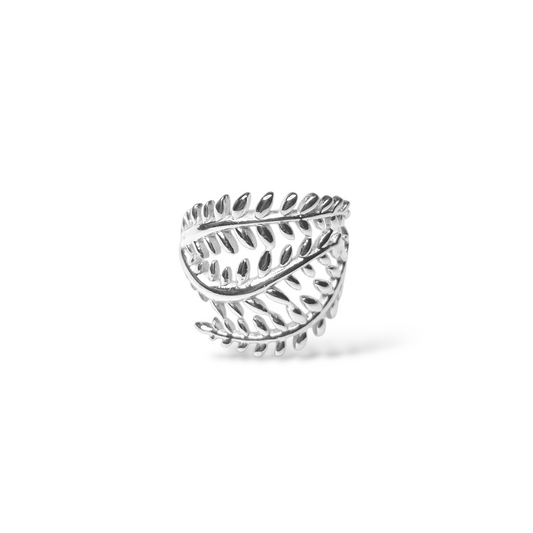 Sterling Silver Foliage Ring