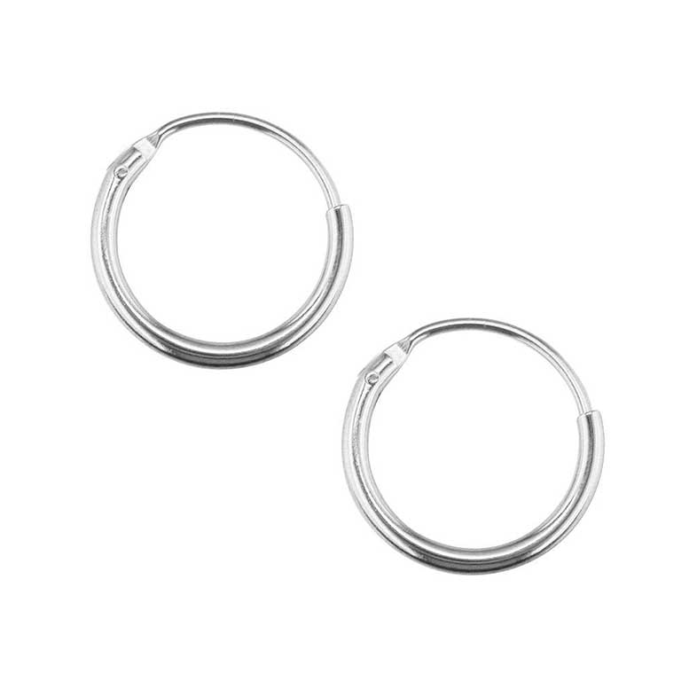 Sterling Silver Hoop Earrings