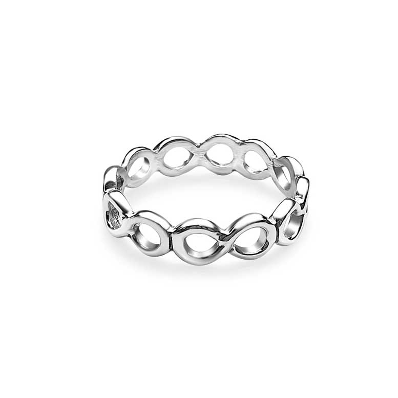 Sterling Silver Infinity Ring