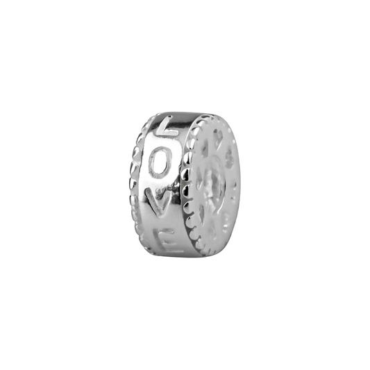 Sterling Silver LOVE Bead Charm
