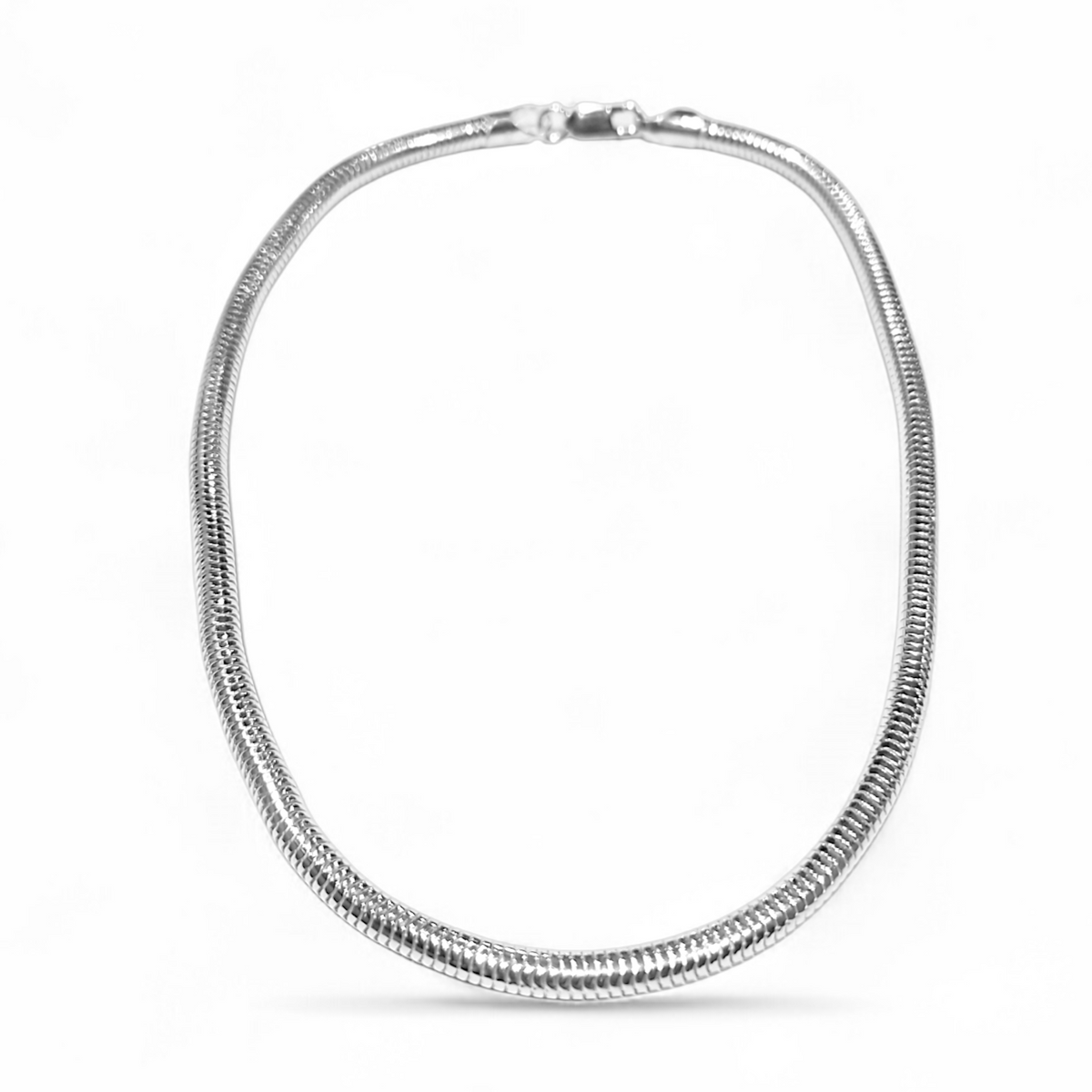 Sterling Silver Chunky Round Snake Chain - 5mm