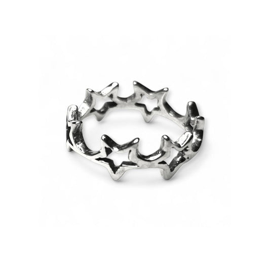 Sterling Silver Stars ring