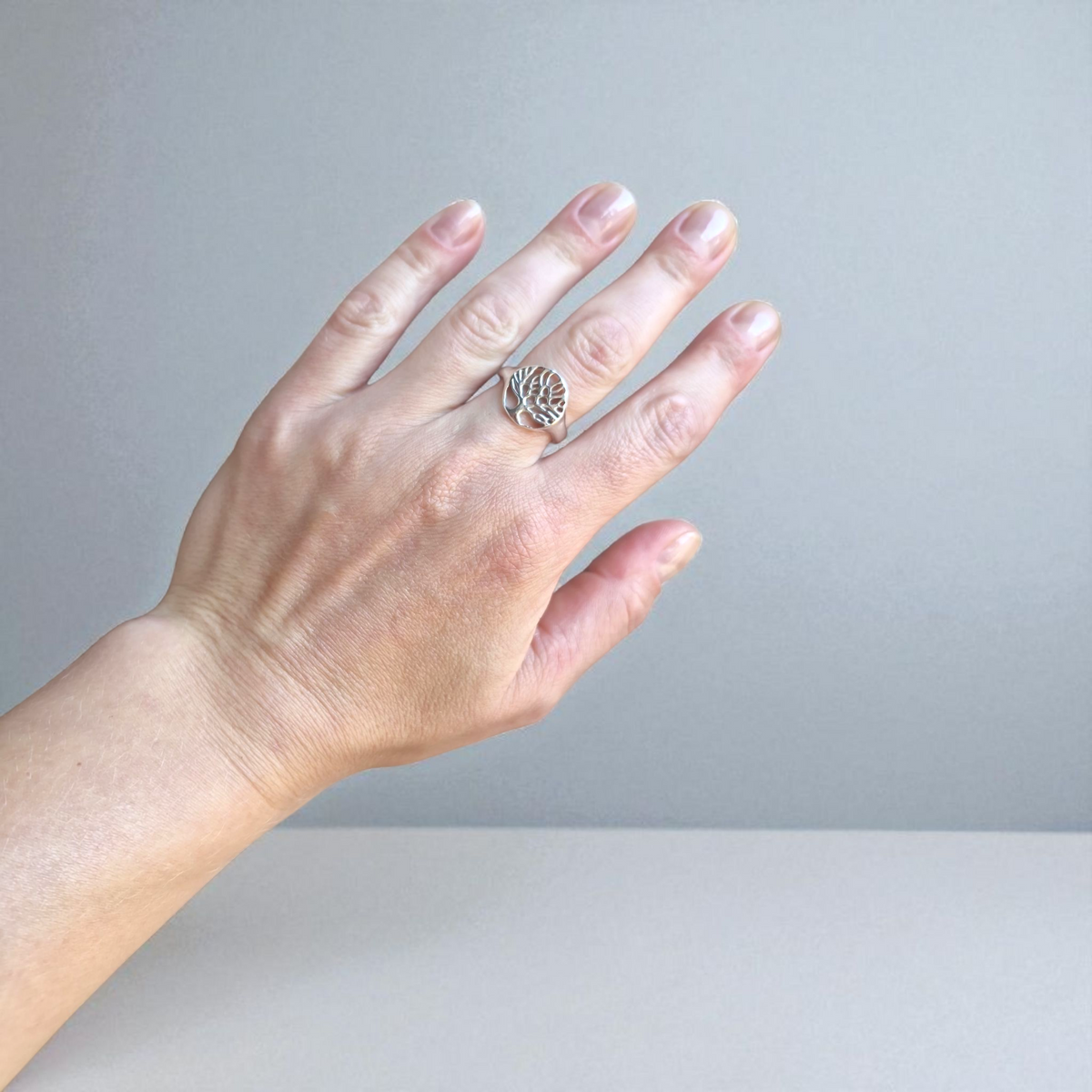Sterling Silver Tree of Life ring